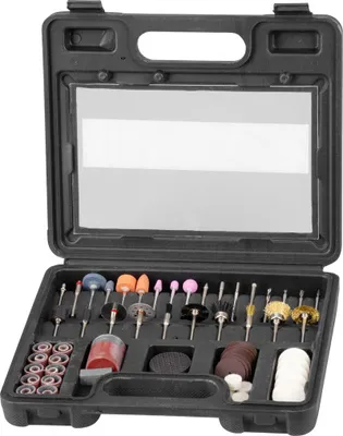 Obrázek produktu pro Sada brusných tělísek Strend Pro, pro mini brusku, nástavce, 100 ks
