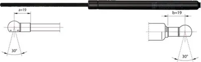 Obrázek produktu pro Zavazadlový prostor plynové pružiny 299mm METZGER pro VW JETTA III