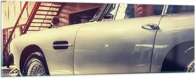 Produktbild von Bilder auf glas - Autogarage - 90x30cm - Glasbilder - Wandbilder - Bilder - Kunstdruck - zum Aufhängen bereit - Wanddekoration aus Glas - Glas Bilder - Wandbild auf Glas - Einteilig - GAB90x30-3888