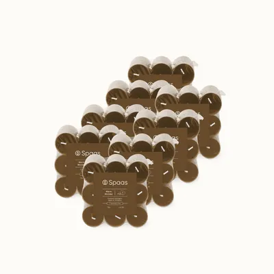 Teelichter 144er-Set Duft Apfel-Zimt, transparent, ±4,5 Std.