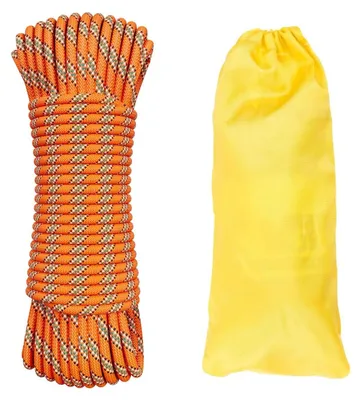 Image de Corde en polypropylène 10 mm - 40 m - Très résistante - Corde extérieure tressée - Résistante aux UV - Flottante - Durable