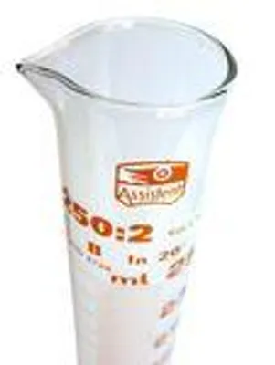 Produktbild von "Hecht" 250ml Messzylinder | AR Laborglas