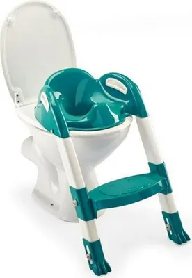 Image de Thermobaby Toilettentrainer mit Treppe KiddyLoo Teal