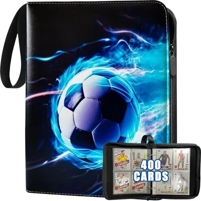 Produktbild von Sammleralbum für Fußballkarten mit 400 Fächern