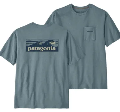 Produktbild von Patagonia Herren Boardshort Pocket Shirt Blue Sage : M Größe: M