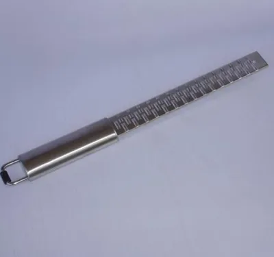 Reibe aus rostfreiem Stahl, 33 cm, Doppelklinge