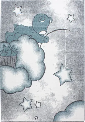 Immagine prodotto di Tappeto per bambini KIDS Blu 160 cm x 230 cm