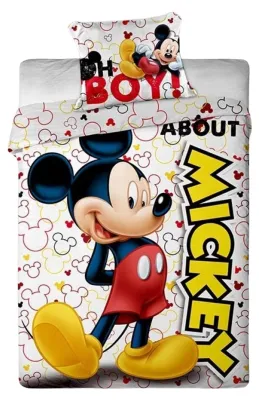 Obrázok produktu pre Disney Mickey Obliečka na prikrývku z mikrovlákna Posteľ 90 cm
