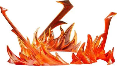 Produktbild von Original Character Zubehör-Set für MODEROID Actionfiguren Flame Effect 8 cm