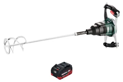 Obrázok produktu pre Metabo RW 18 LTX 120 Akumulátorové miešadlo 18 V 40 l kapacita miešania 1x LiHD akumulátor 5,5 Ah - bez nabíjačky
