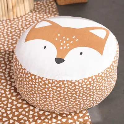 Produktbild von Bedruckter Sitzpuff FUNNY RENARD