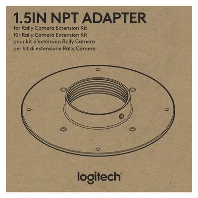 Image de Logitech 952-000154, Adaptateur, Noir, 117,5 mm, 117,5 mm, 15,2 mm, 200 g