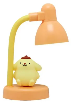 Immagine prodotto di Lampada LED Sanrio Mini con personaggio Pompompurin, 11 cm