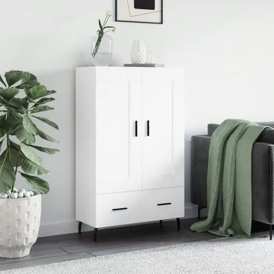 Produktbild von vidaXL Highboard Weiß 69,5x31x115 cm Holzwerkstoff