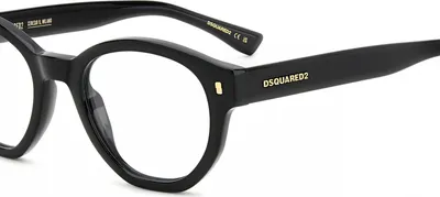 Produktbild von Dsquared2 D2 0131 Black 50/21/145 Herren Brillen