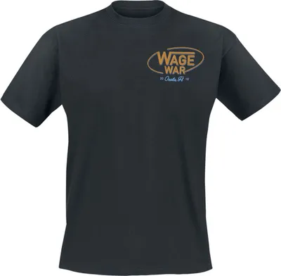 Produktbild von Wage War T-Shirt Herren MetalcoreX schwarz Band-Merch, Bands 100% Baumwolle XL