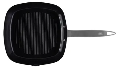 Produktbild von Zyliss E980277, Quadratisch, Grillpfanne, Schwarz, Keramik, 230 °C, Aluminium