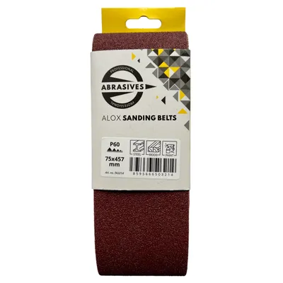 Immagine prodotto di Nastro per levigatrici manuali 75x457mm grana 100 (3 pezzi)