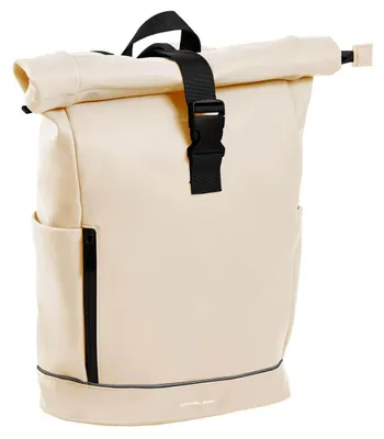 Produktbild von Daniel Ray Rolltop-Rucksack Laptoprucksack Highlands mit gepolstertem Rücken - PolyurethanRollrucksack Fahrradrucksack mit Laptopfach in Beige