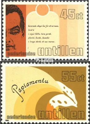 Produktbild von Briefmarken Niederländische Antillen 1985 Mi 562-563 (kompl.Ausg.) postfrisch Papiamento