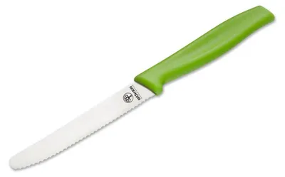 Zdjęcie produktu dla Nóż do bułek Boker Bread Roll Knife Green Jesteś najlepszą rzeczą od czasów krojonego chleba