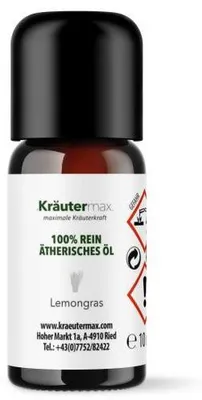 Produktbild von Ätherisches Zitronengrasöl Cymbopogon flexousus, 10 ml, für Aromatherapie