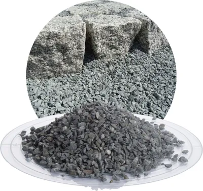 Produktbild von Schicker Mineral-Diabas Pflastersplitt grau 25 kg-2-5mm