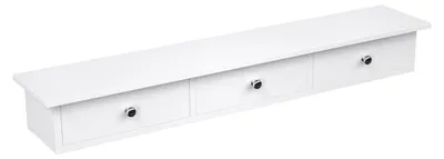 Imagen del producto de Estante de pared blanco Oskar con 3 cajones