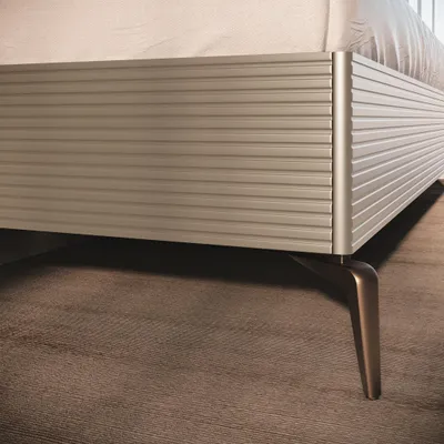 Produktbild von Modernes Schlafzimmer-Set 6 tlg (2x Bett+ Nachttisch+2x Kommode+Spiegel).
