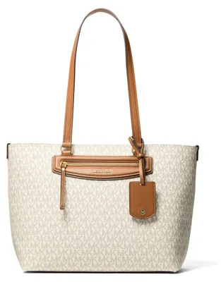 Imagen del producto de Bolso tote Michael Kors Cabas Jet Set Travel, color beige