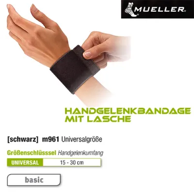 Produktbild von MUELLER Handgelenkbandage mit Lasche - Universal -- 1 Stck