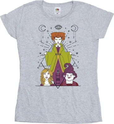 Produktbild von Disney - "Hocus Pocus" T-Shirt für Damen BI48538 (XXL) (Grau)