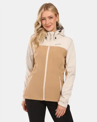 Zdjęcie produktu dla Damska kurtka softshell Kilpi RAVIA-W, BEIGE, rozmiar 38