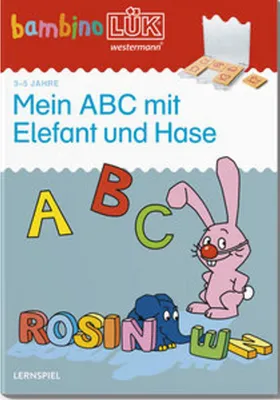 Zdjęcie produktu dla bambinoLÜK. Vorschule: Mein ABC mit Elefant und Hase