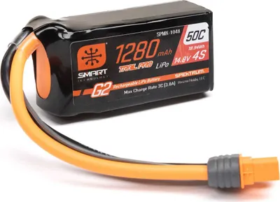 Produktbild von Spektrum Smart G2 Trail Pro LiPo 14,8 V 1280 mAh 50C IC3