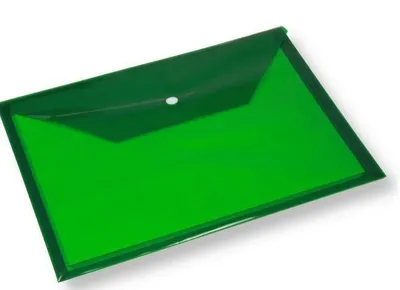 Immagine prodotto di Busta per documenti A4 con clip verde