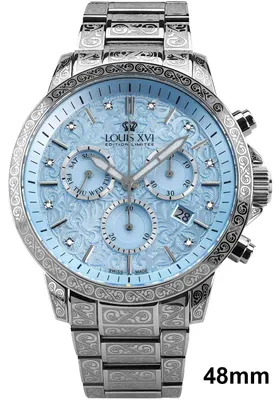Produktbild von Louis XVI LXVI4023 Herrenuhr Palais Royale 2.0 Diamond Chronograph 48mm 10ATM