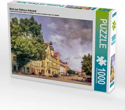 Produktbild von Calvendo Blick zum Rathaus Hettstedt 1000 Teile Puzzle quer 640x480mm, N N; 7309029