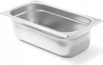 Zdjęcie produktu dla Pojemnik Gn 1/3 Wys. 100 Mm Ze Stali Nierdzewnej - Hendi 800430