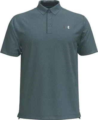 Obrázok produktu pre Under Armour Golf Tech Polo tričko s krátkym rukávom, modré, veľkosť S, pánske, modré, veľkosť S
