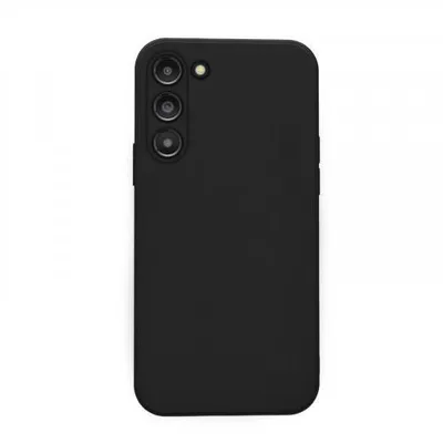Produktbild von Liquid Silikon Hülle Für Smartphones - Farbe: Schwarz - Modellkompatibilität: Für Samsung Galaxy S23+
