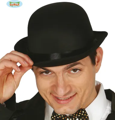 Produktbild von 19 Jahrhundert Hut Karneval Eleganter Zylinder Schwarz Satin Chic Mode Retro Festival Erstaunliche Details Handwerkskunst, Farbe: Schwarz