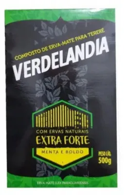 Obrázok produktu pre Yerba Mate Verdelandia Terere Extra Strong (veľmi silná), 500g (0,5 kg)