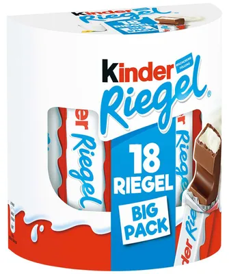 Produktbild von kinder Riegel Big Pack 18er