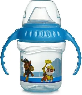 Immagine prodotto di Tazza con manico Thermobaby, 250 ml, beccuccio in silicone anti-perdite, Paw Patrol