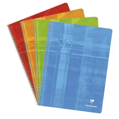 Produktbild von Clairefontaine Spiralnotizbuch, 170 x 220 mm, 100 Seiten