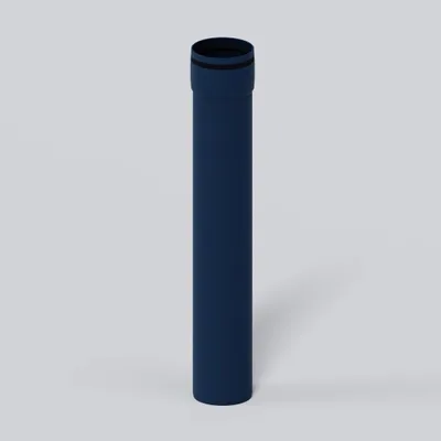 Obrázok produktu pre Poloplast POLO-KAL XS rúrka s nasadzovacou objímkou DN 90, tyč s dĺžkou 500 mm, 1 ks.