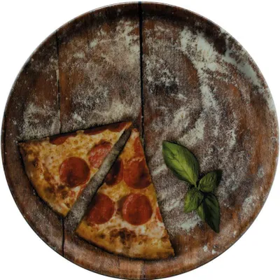 Produktbild von Saturnia Napoli Flour Dekor Pizzateller Pizza, 31cm, 31cm, Porzellan, pizza, 1 Stück
