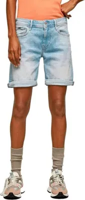 Image de Pepe Jeans Poppy Denim Bermuda pour femme W25