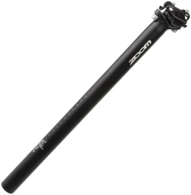 Zdjęcie produktu dla Sztyca podsiodłowa 31,6 x 400 mm ZOOM Al czarna